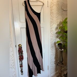 Trina Turk maxi one shoulder dress